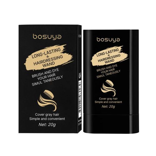 Barra de color para el cabello ADMD 20 g cobertura negra para canas