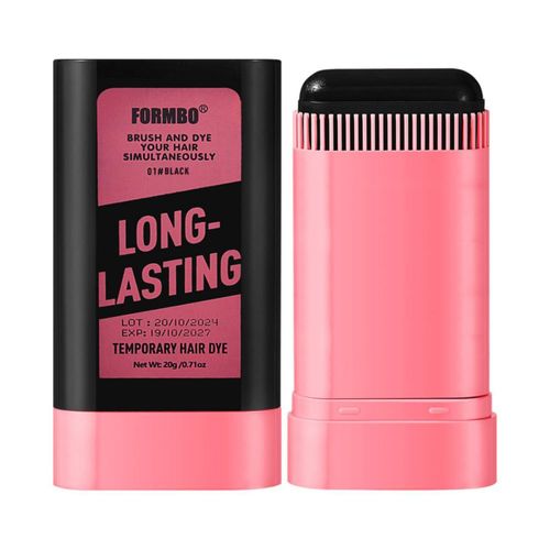 Peine Tinte para Cabello ADMD 20 g Negro de Larga Duración