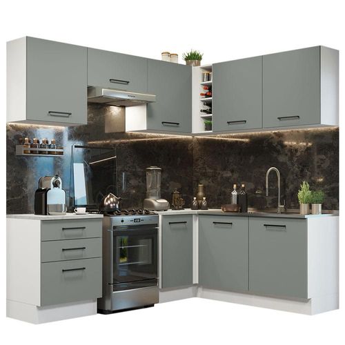 Cocina Integral Completa Modular Madesa Agata 399cm BG 02