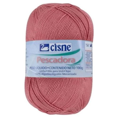 Bolsa 5 Pzs Hilaza Algodón Mercerizado Pescadora Palo de Rosa Cisne Coats