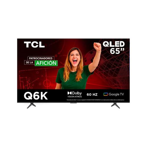 Pantalla QLED TCL 65 Pulgadas Smart TV 65Q6K