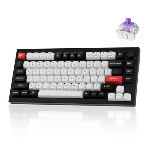 Teclado inalámbrico Keychron Q1 HE Bluetooth 5.2 RGB