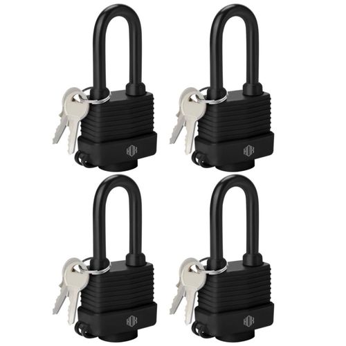 Candado HOX de 40 mm Acero Inoxidable - Pack de 6