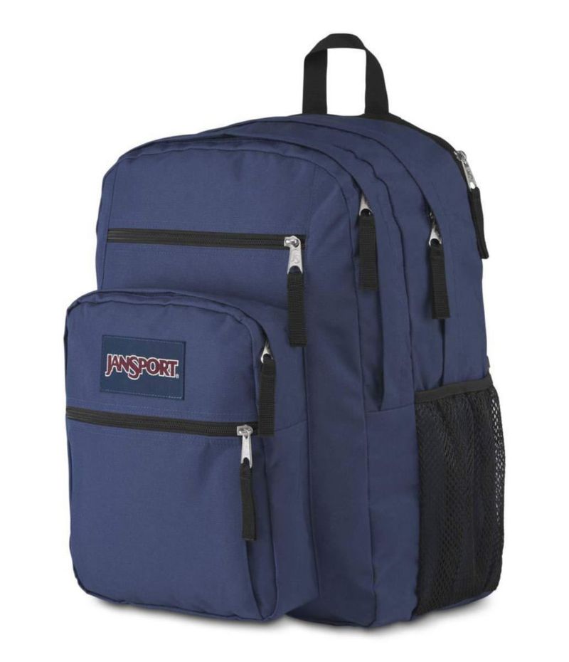 Mochila para portátil JanSport con 2 compartimentos de 15 pulgadas azul marino