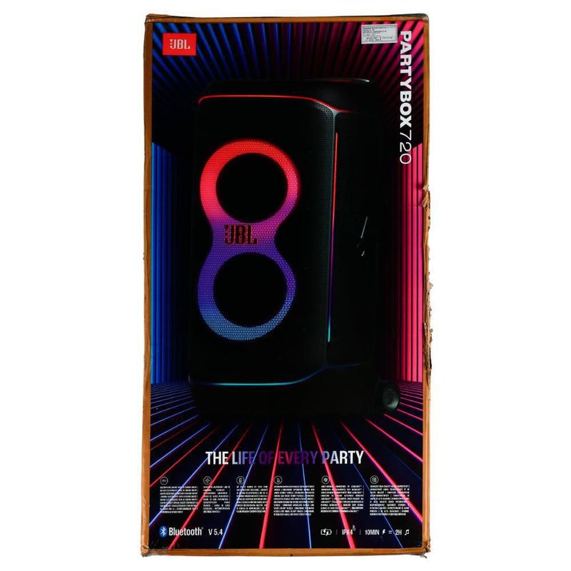 Bocina Portátil JBL Partybox 720 Negra