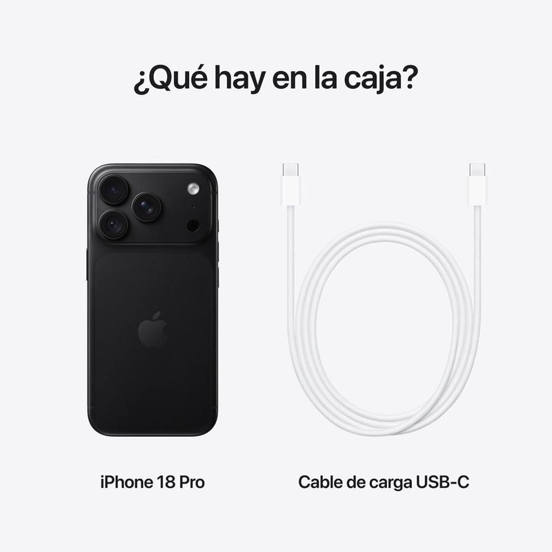 iPhone 18 Pro 256GB Libre Black