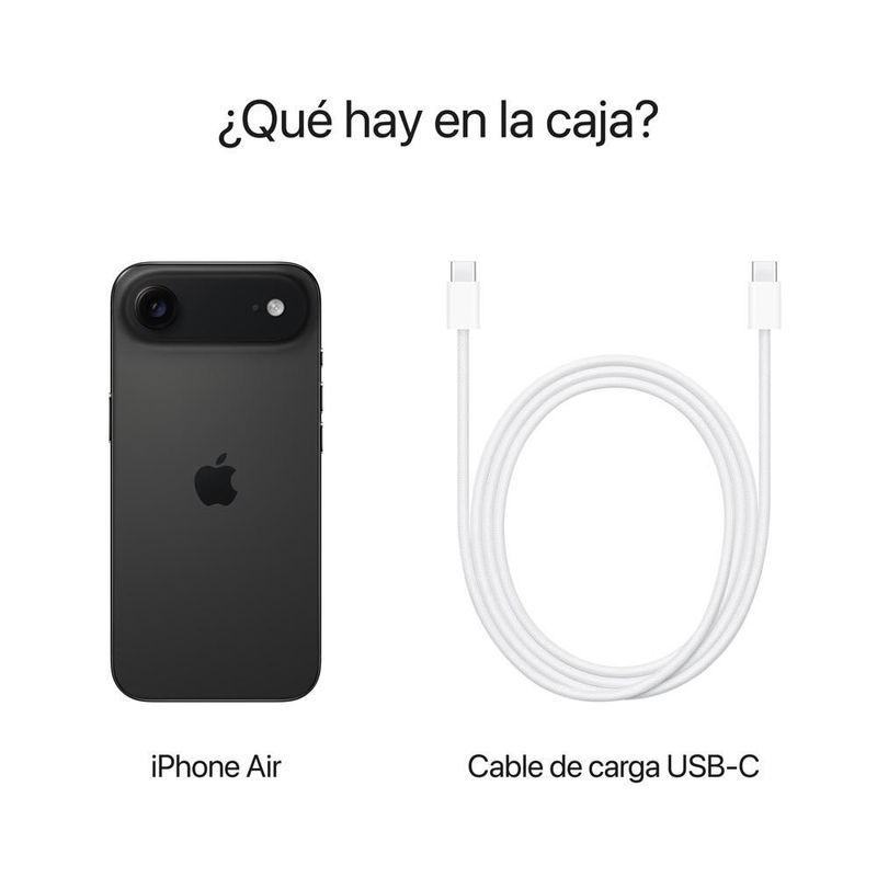 iPhone Air 256GB Libre Space Black