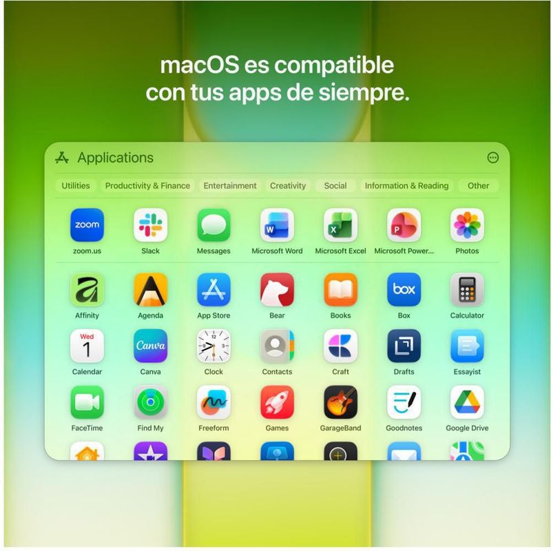 MacBook Neo Apple 8GB RAM 256GB SSD Amarilla