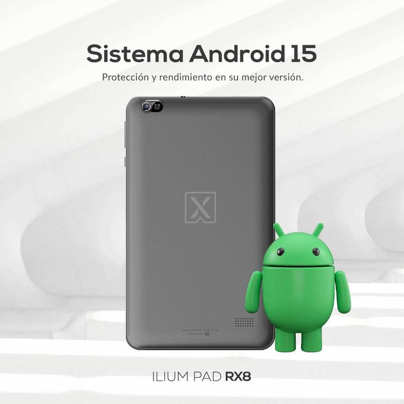 Tablet Lanix Ilium Pad RX8 V7 64GB 8 Pulgadas