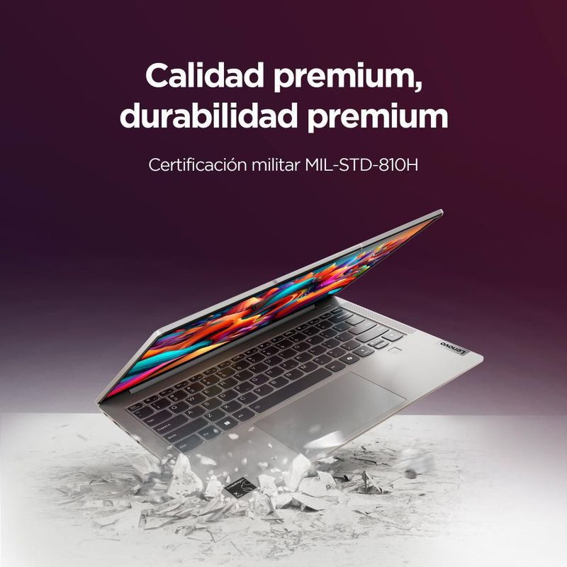 Laptop Lenovo Ideapad Slim 5 14Q8X9 14" WUXGA Snapdragron XPlus IA 16GB RAM 512GB SSD
