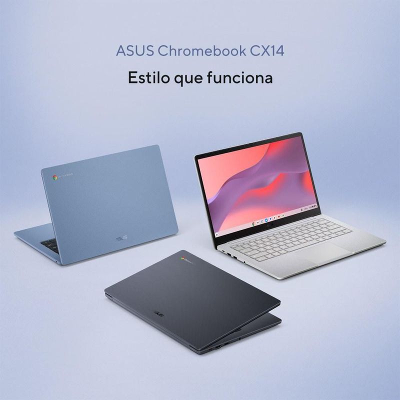 Chromebook Asus CX1405CTA Intel N50 8GB RAM 128GB SSD Gris