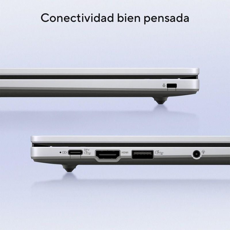 Chromebook Asus CX1405CTA Intel N50 8GB RAM 128GB SSD Gris
