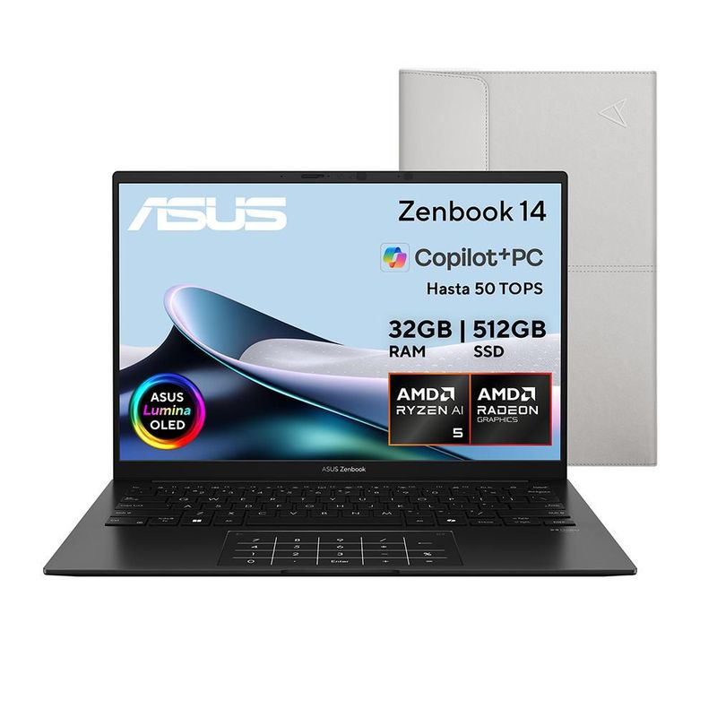 Laptop Asus Zebook 14 Ryzen AI 5 32GB RAM 512GB SSD