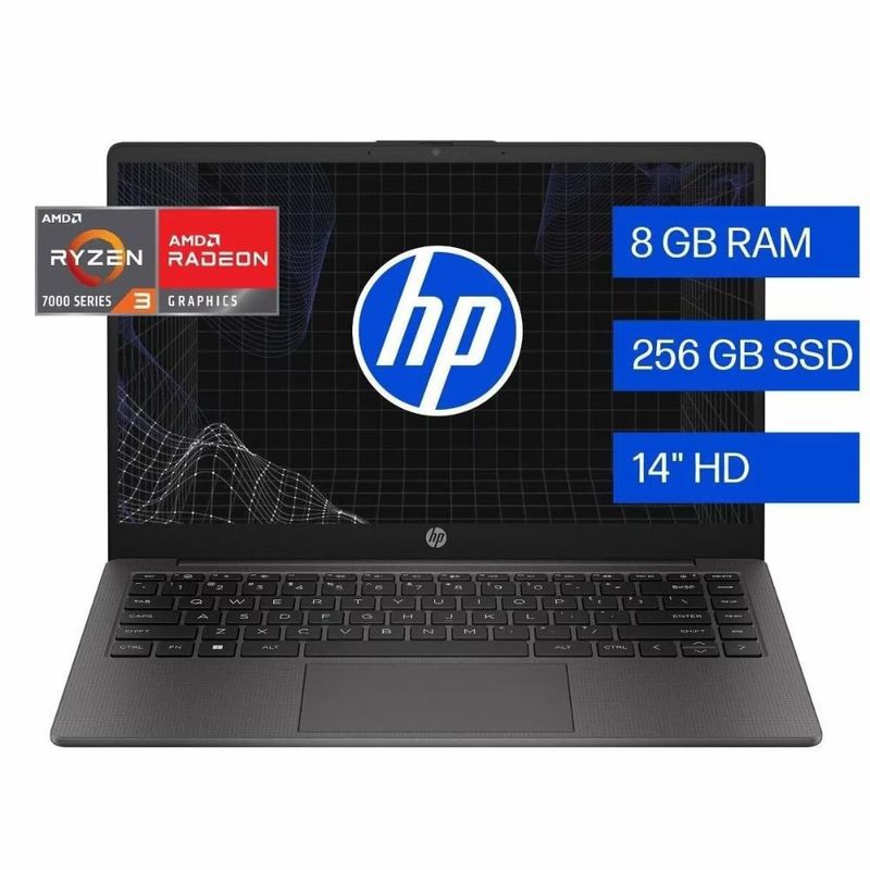 Laptop HP 245 G10 AMD Ryzen3 8GB RAM 256GB