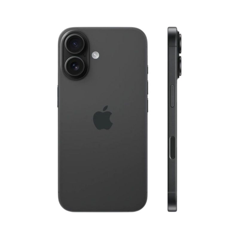Apple iPhone 16 128 GB Negro Reacondicionado Desbloqueado