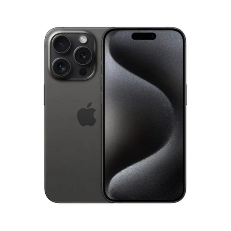 iPhone 15 Pro 128 GB Smartphone Apple Reacondicionado Titanio Negro