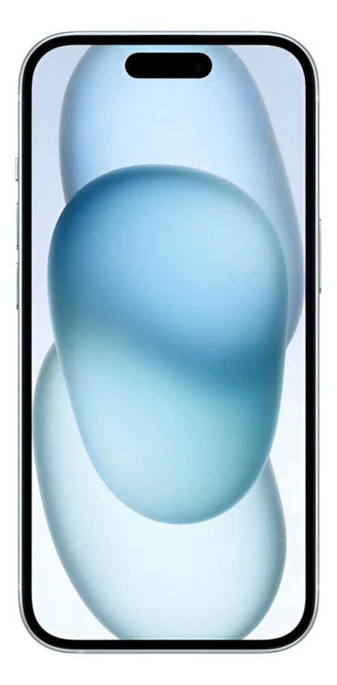 iPhone 15 128GB Azul - Grado A Excelente. Pantalla con Dynamic Island, Chip A16 Bionic y Cámara de 48MP.