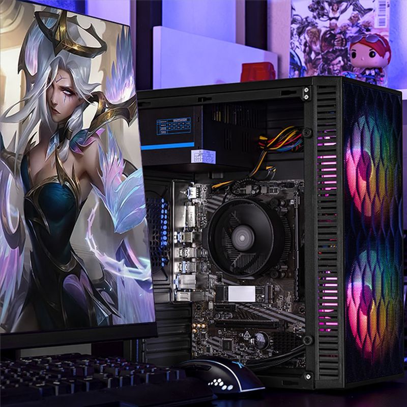 Xtreme pc radeon vega 3 athlon 16gb 500gb monitor 21.5 black