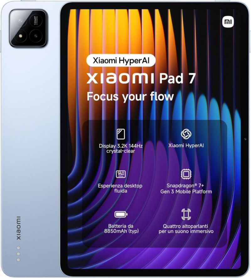Tablet XIAOMI Pad 7 AI 112" 256 GB + 8 GB Wi‑Fi Azul