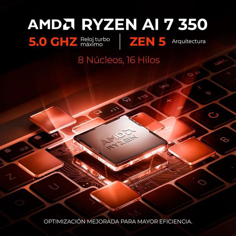 Laptop acer nitro v 16 geforce rtx 5060 ryzen ai 7 350 16"