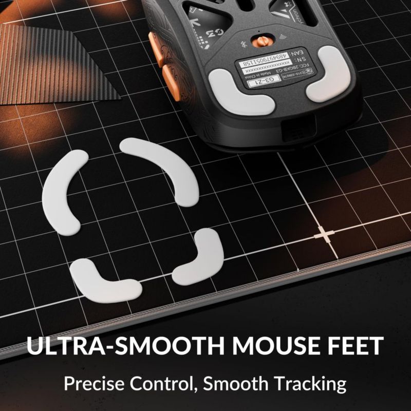 Mouse Keychron G3 8K Inalámbrico 30000 DPI 47g Negro