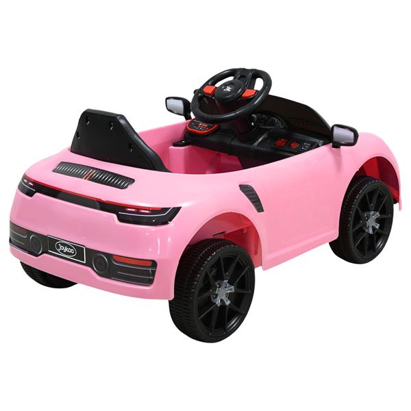 Montable Eléctrico Para Niños Mini Deportivo Con Control Remoto Luces Sonido Y Cinturón De Seguridad 6v - Rosa