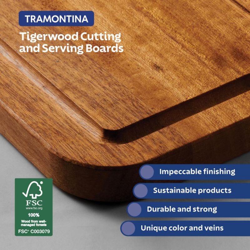 Juego de tablas de cortar Tramontina 38 × 28 cm y 30 × 20 cm