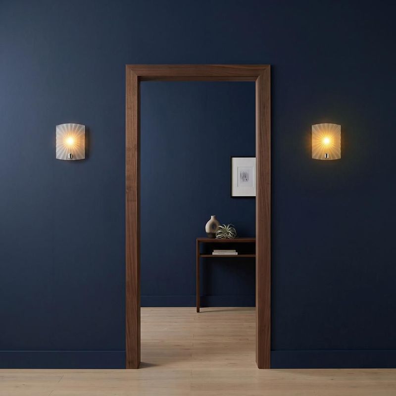 Lampara arbotante para interior Ikeya color blanco Mil luces
