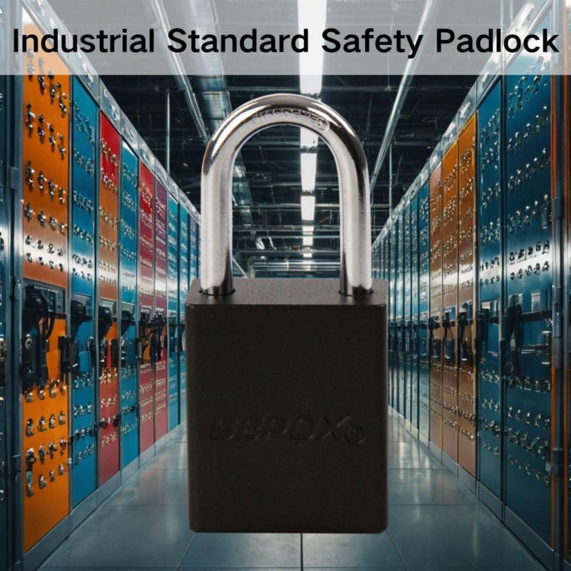 Candado de aluminio SEPOX 24 piezas 38 cm llaves diferentes