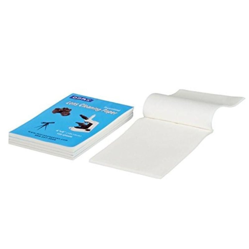 Papel de Limpieza de Lentes OMAX 500 Hojas 10 × 15 cm