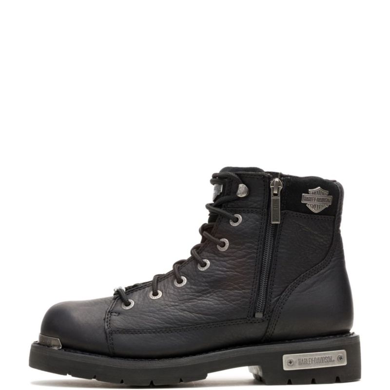 Bota Harley-Davidson Chipman de Cuero 29 cm Negra