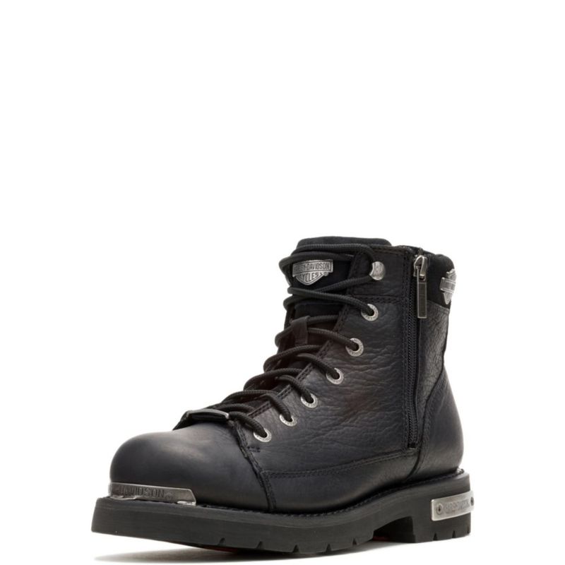 Bota Harley-Davidson Chipman de Cuero 29 cm Negra