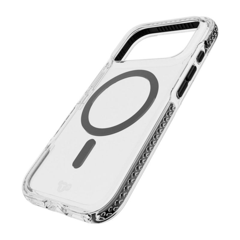 Tech21 EvoCrystal Funda Protectora Compatible con iPhone y Carga MagSafe