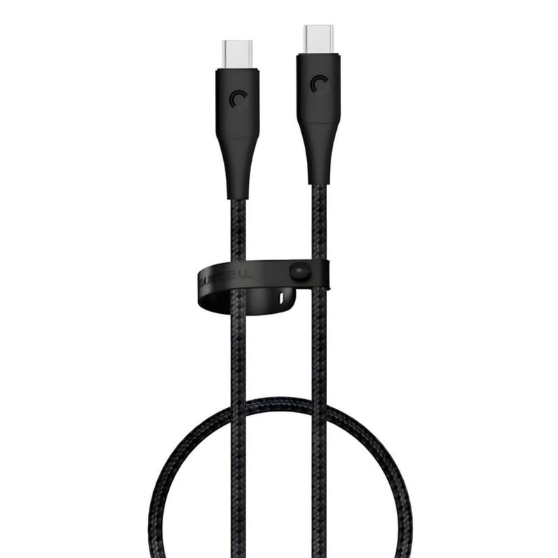 Quikcell Cable USB C a USB C 1.8m Carga Rapida Datos Conectores Reforzados
