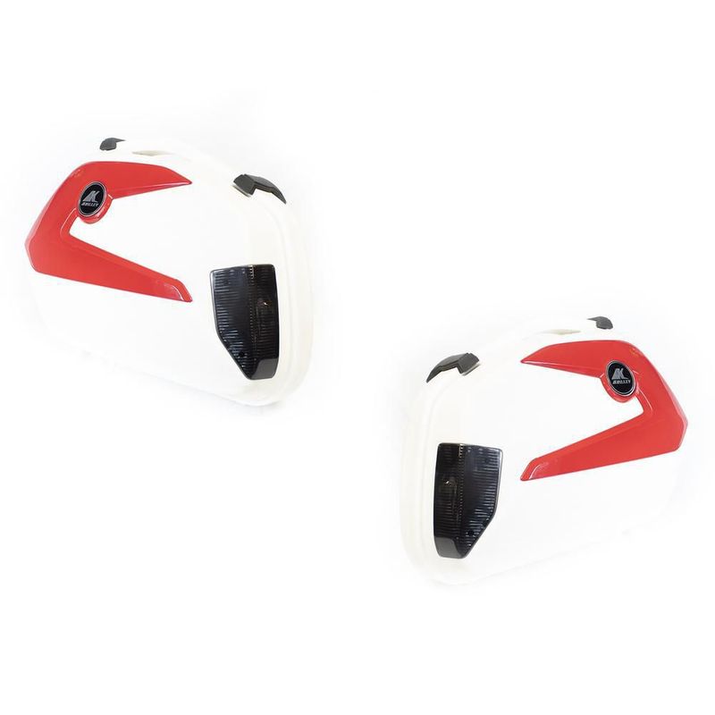Alforja rigida porta equipaje 20l c/luz rojo