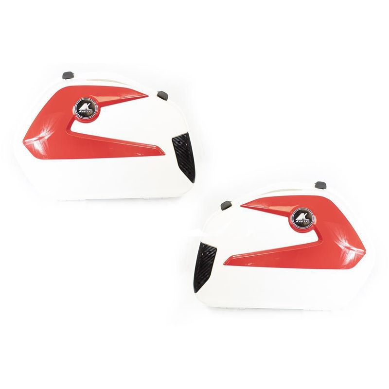 Alforja rigida porta equipaje 20l c/luz rojo