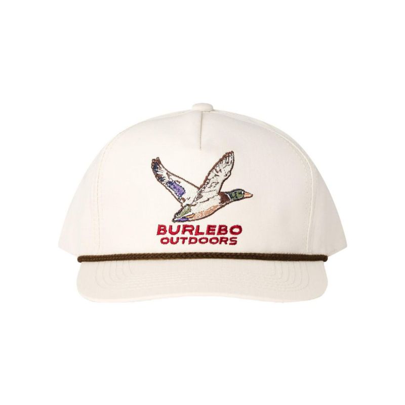 Gorra Burlebo Snapback de Cuerda con Bordado de Pato Vintage