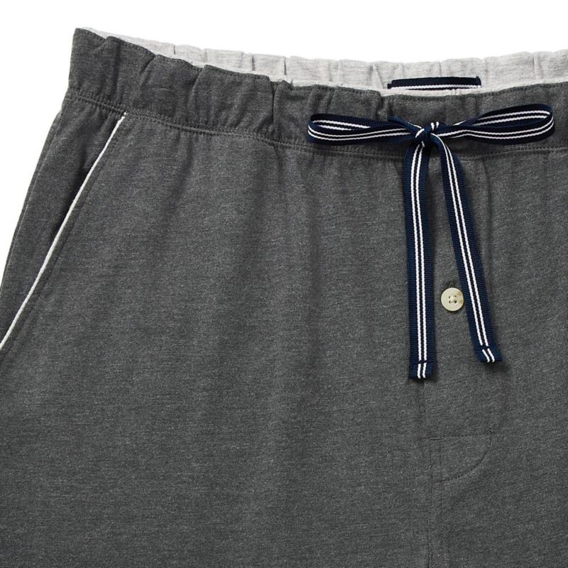 Pantalones cortos Nautica Anchor Knit gris jaspeado