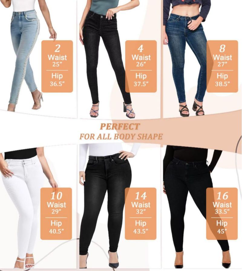 Pantalones Vaqueros Skinny Negros Lexi Talla 8