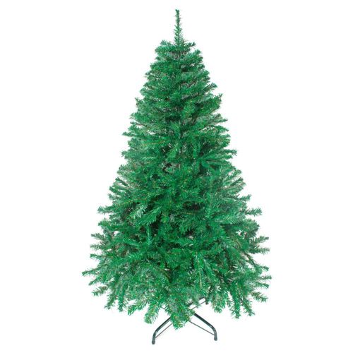 Árbol De Navidad Pino Artificial 1.60 m Follaje Verde Frondoso Pachón Económico