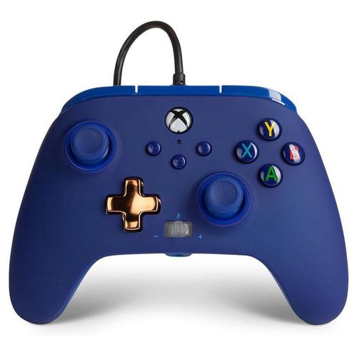 Control Alámbrico PowerA para Xbox Series X/S Midnight Blue