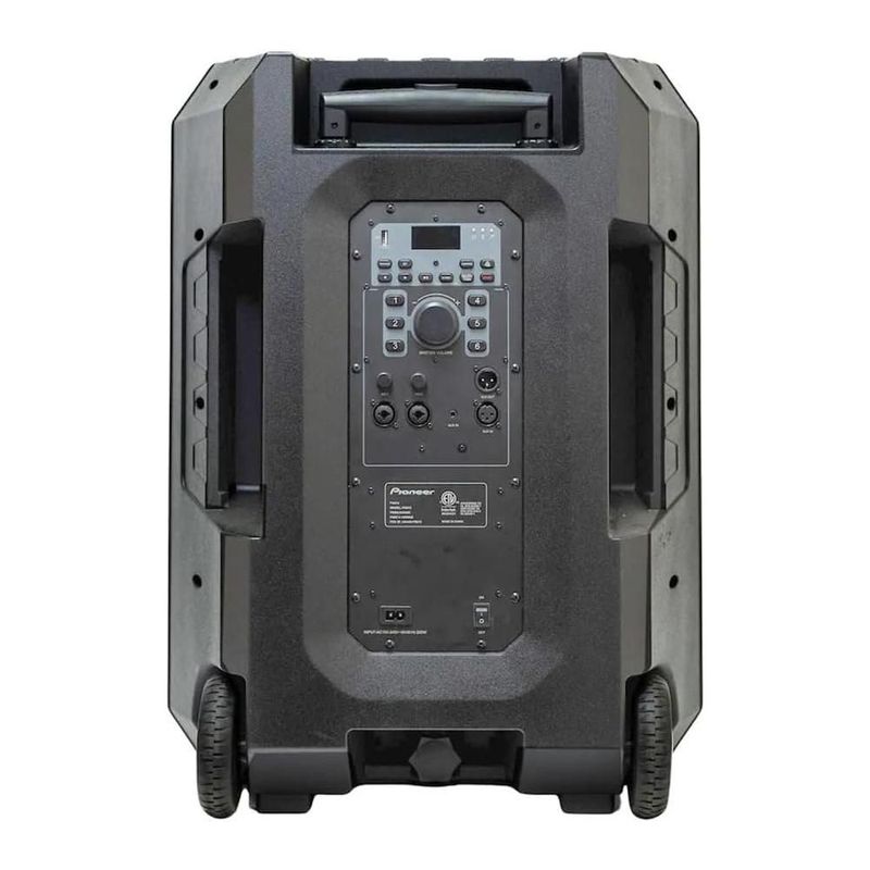 PIONEER PSX615 Altavoz para Fiestas, 700W, Woofer de 15", Bluetooth 5.4 con Auracast, Luces RGB, Entradas XLR y USB