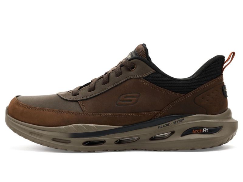 Zapatillas Skechers Arch Fit Orvan color Cacao US talla 11