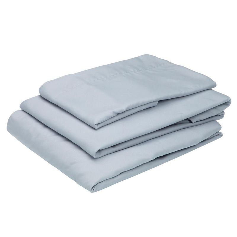 Set de Edredón King Size Doble Vista Couzy Lila-Gris + Sábanas Softy TRY