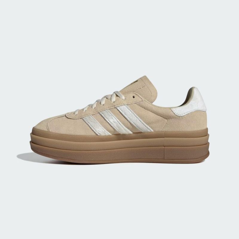 Tenis Adidas Gazelle Con Plaforma Mujer