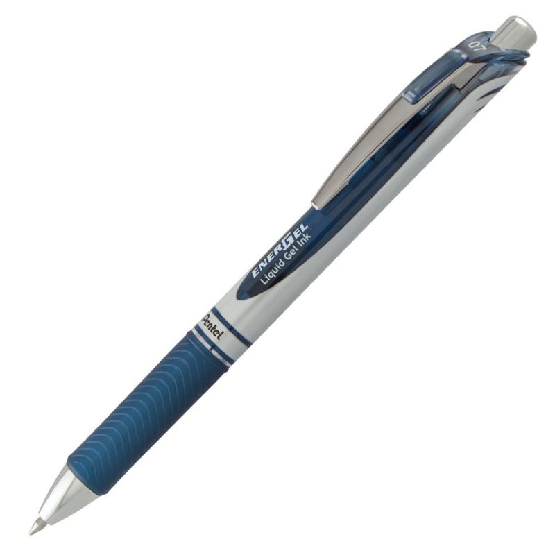 Bolígrafo de Gel Pentel EnerGel RTX 0.7 mm Azul Marino (paquete de 2)