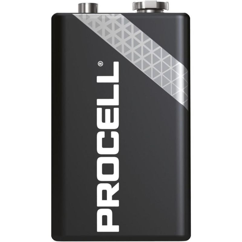 Pila procell duracell alcalina 9v pc1604 pieza industrial