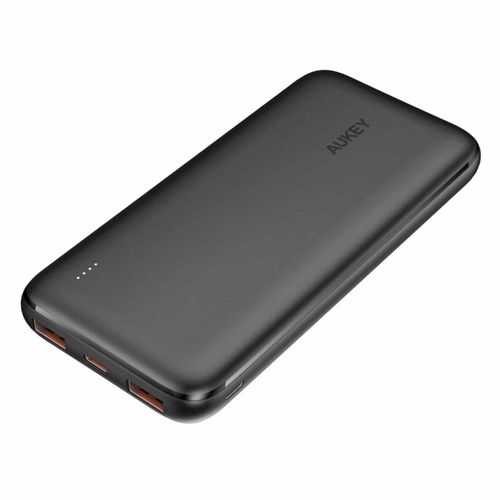Power Bank Aukey 10000mAh 18W PD Carga Rápida USB-C Negro