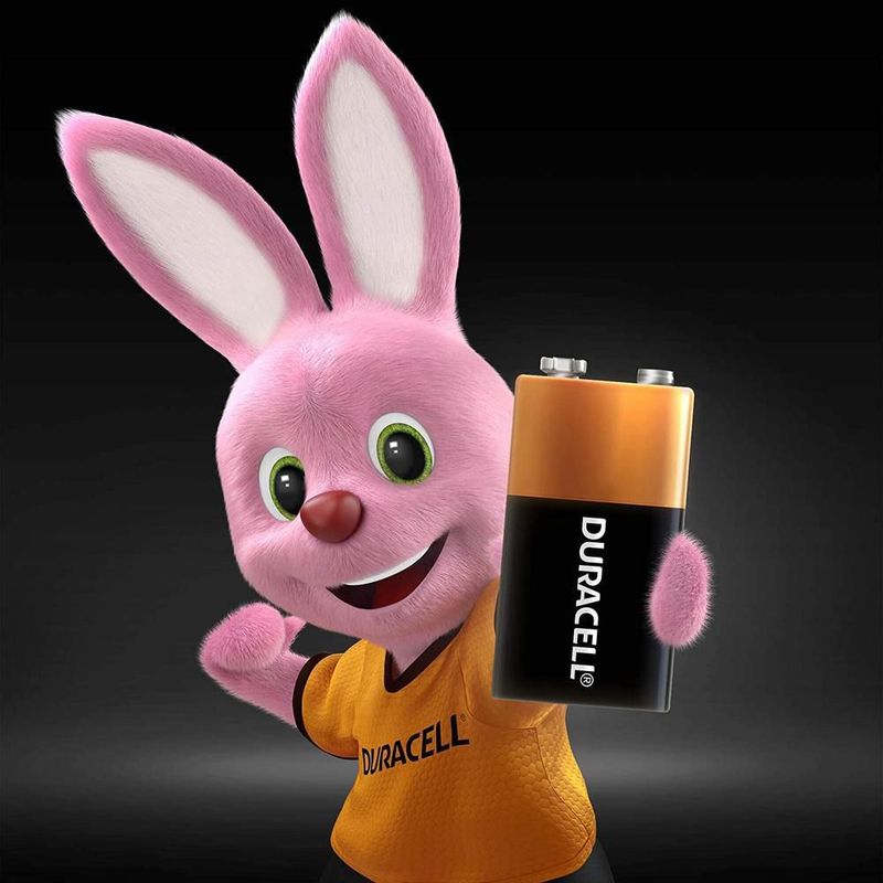 Pila duracell alcalina 9v cuadrada mn1604b1