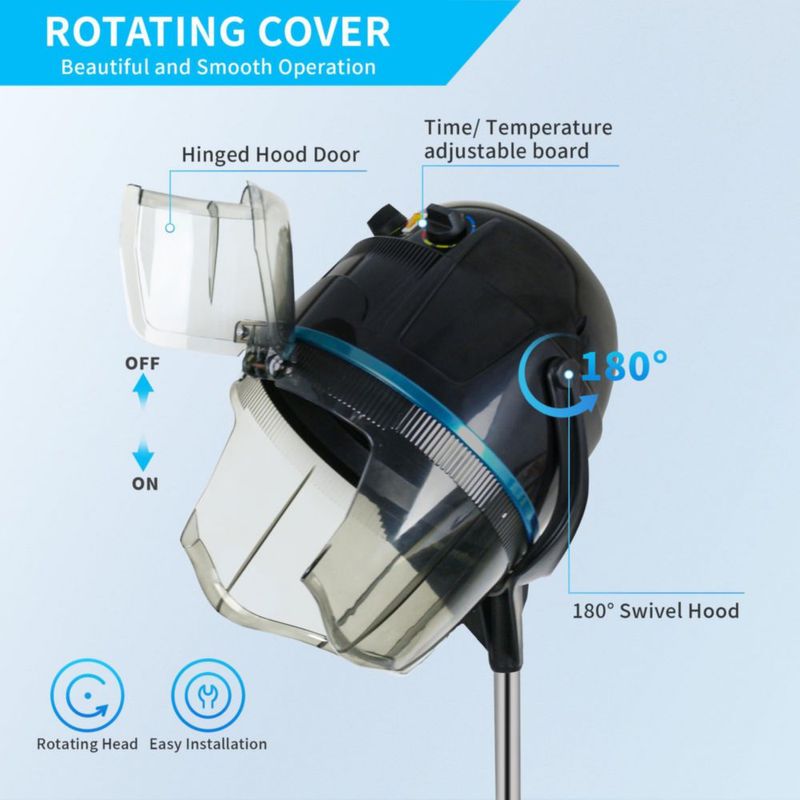 Secador de Pelo LEMY 1300W Ajustable 3 Niveles de Calor y 2 Velocidades
